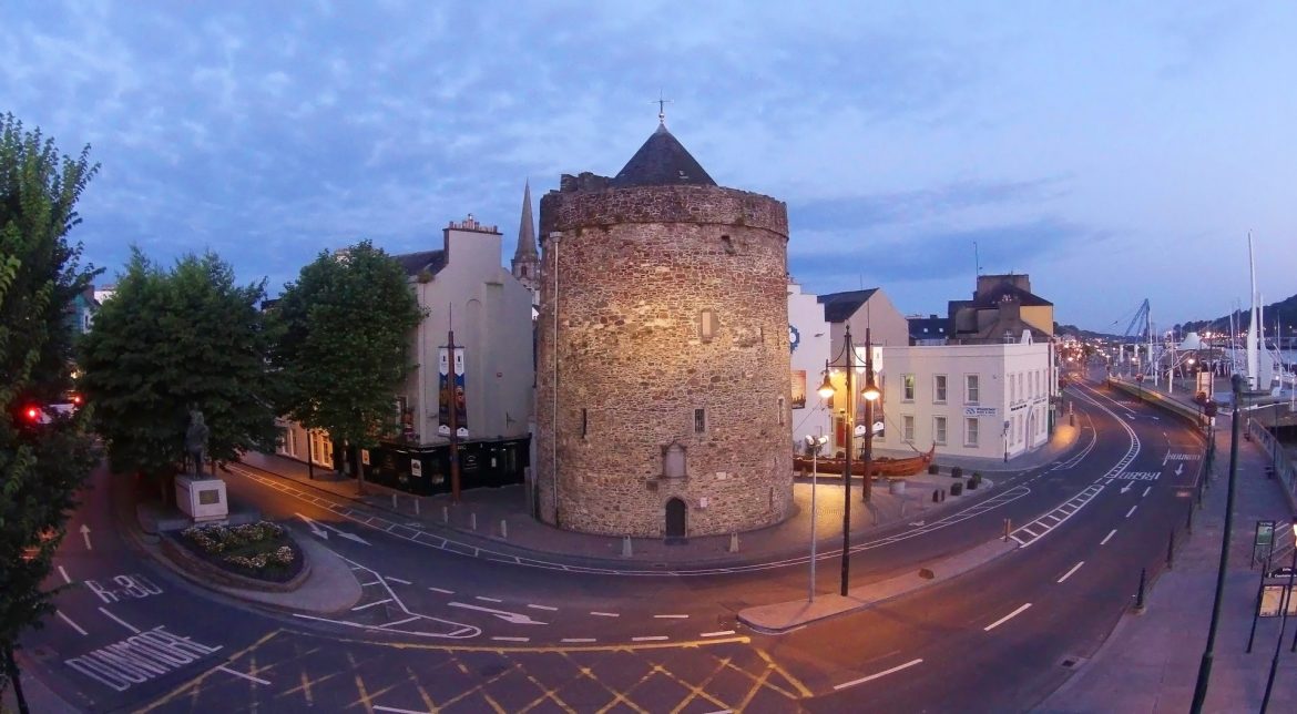 Billede fra byen Waterford i Irland